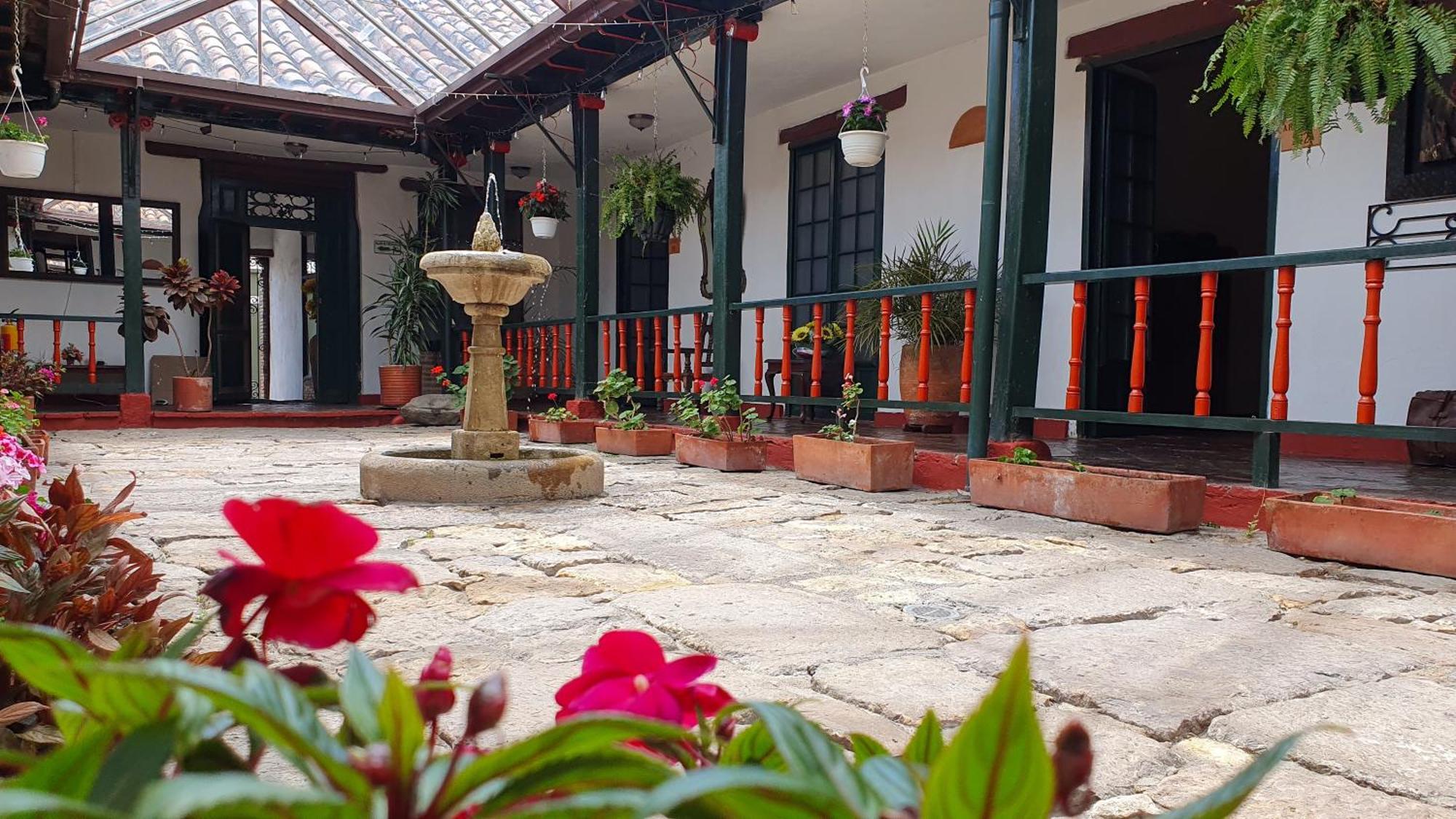 La Posada Del Angel Zipaquirá エクステリア 写真